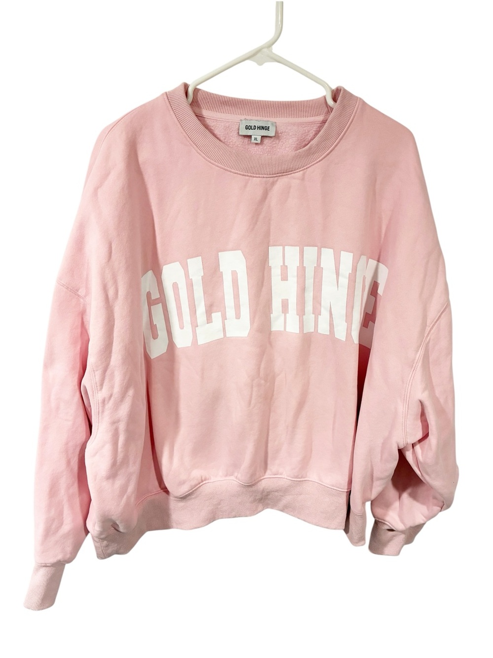 Gold Hinge DESERT ROSE GH WIDE ARM SWEATSHIRT Pullover Crewneck Size XL